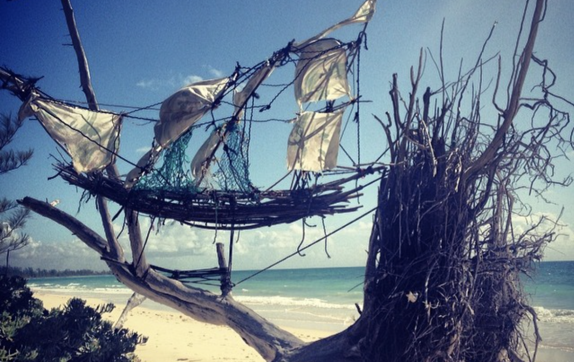 Tory Burch On Vacation At Her Bahamas Home